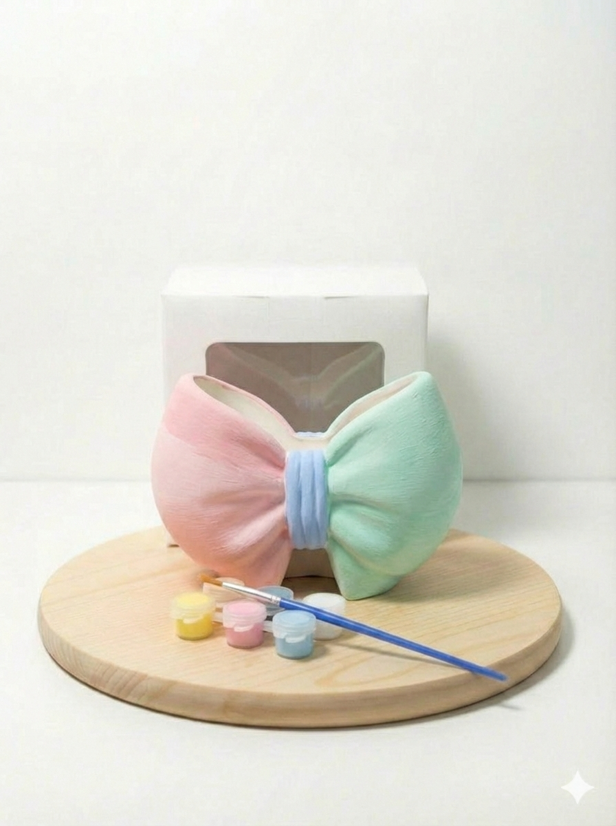 Kurdele Kalemlik + 6 Renk Boya + 2 Fırça